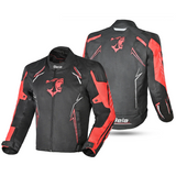 BELA - Panther Textiljacke Schwarz/Rot