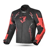 BELA - Panther Textiljacke Schwarz/Rot