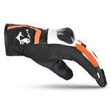 BELA - Gants en cuir Air Flow Noir/Orange