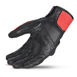 BELA - Blast Lady Lederhandschuh Schwarz/Rot