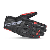 BELA - Guante Piel Blast Man Negro/Rojo