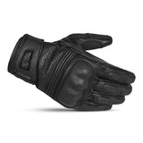 BELA - Guanto in pelle nera Rush Lady