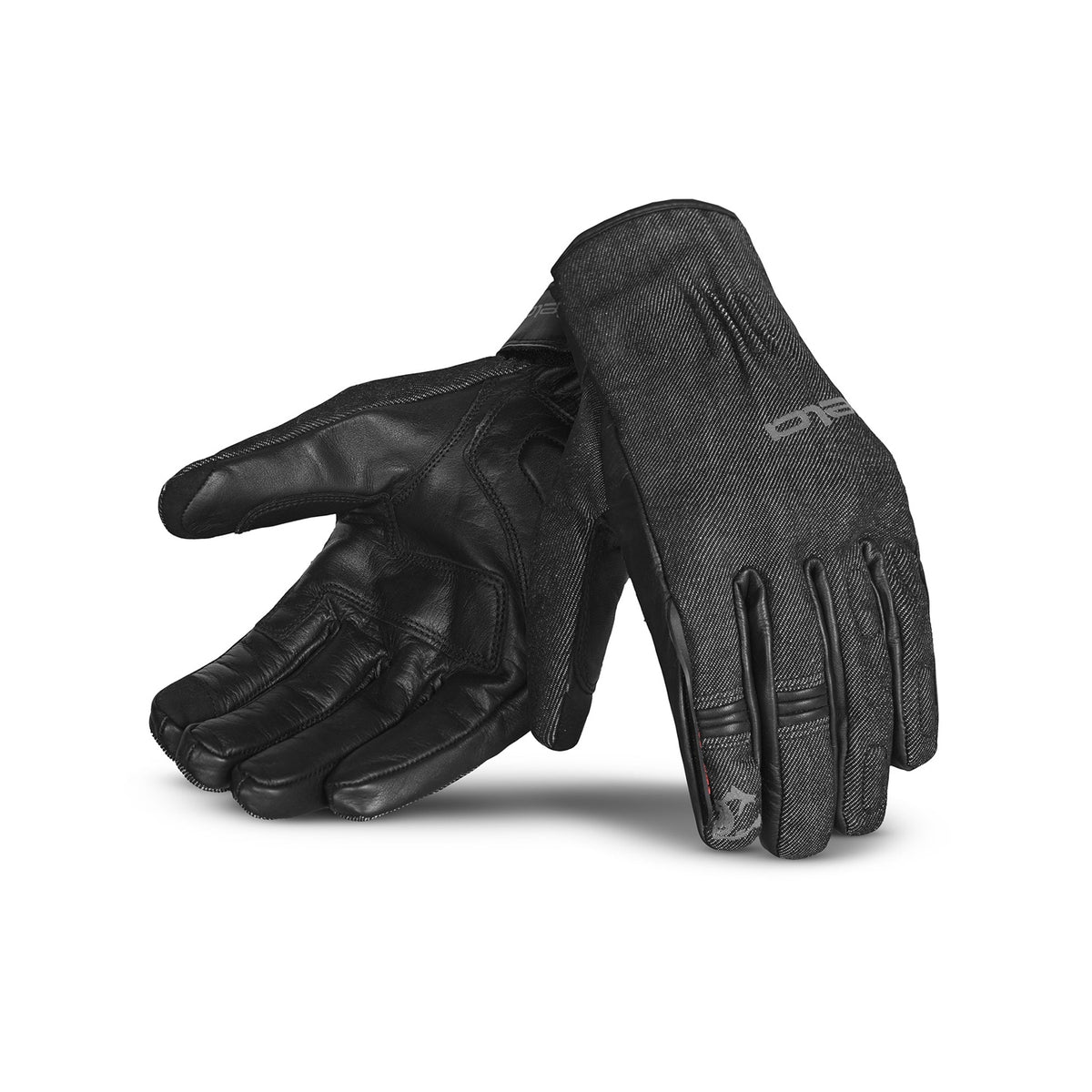 BELA - Guante Textil Alberto Denim Inv. WP Negro