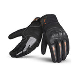 BELA - Guante Textil Drift Negro/Naranja