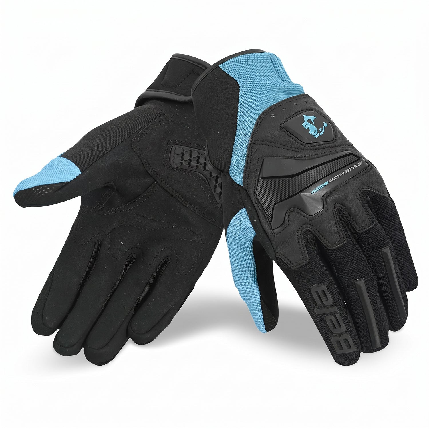 BELA - Guante Textil Star Lady Negro Turquoise – SECURTEX MOTOR S.L (t ...