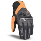 BELA - Gant textile Star Man Noir/Orange