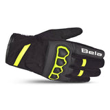 BELA - Guante Textil Tracker Winter WP Negro/Amarillo Fluor