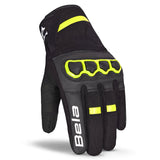 BELA - Guante Textil Tracker Winter WP Negro/Amarillo Fluor