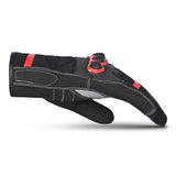 BELA - Guante Textil Tracker Winter WP lady Negro/Rojo