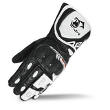 BELA LEMOX GUANTES DE MOTO CARRERAS HOMBRE NEGRO BLANCO