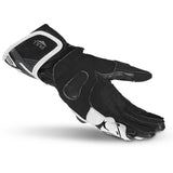 BELA LEMOX GUANTES DE MOTO CARRERAS HOMBRE NEGRO BLANCO