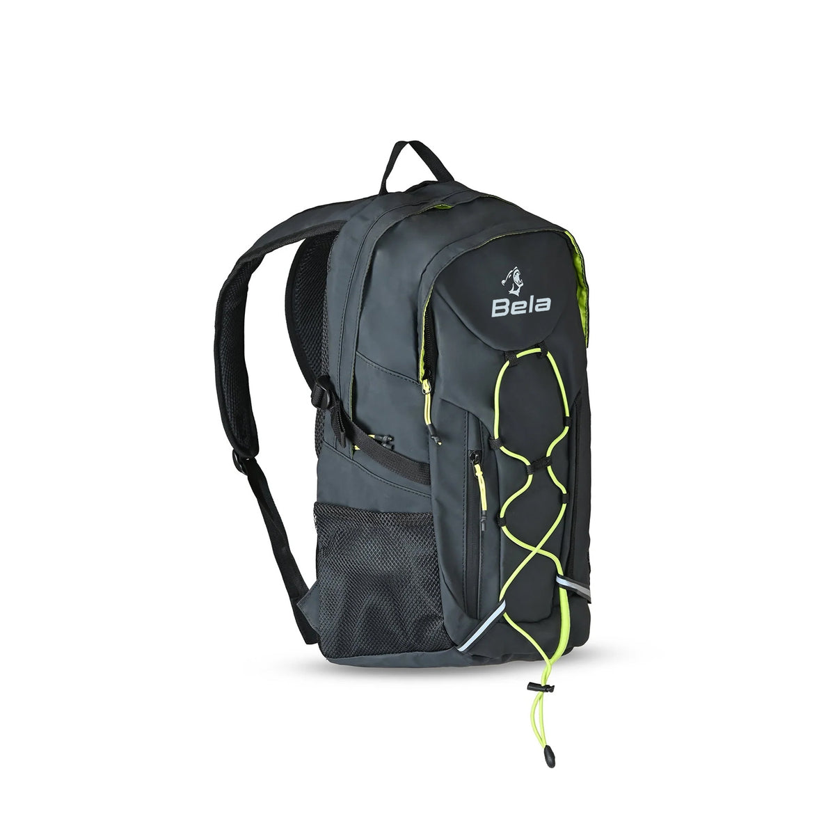 BELA - Mochila Textil Shadow Hiker Negro/Amarillo