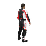 BELA-1 Combinaison PC Maverick Blanc/Noir/Rouge