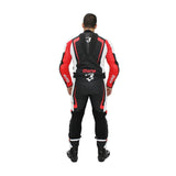 BELA-1 Combinaison PC Maverick Blanc/Noir/Rouge