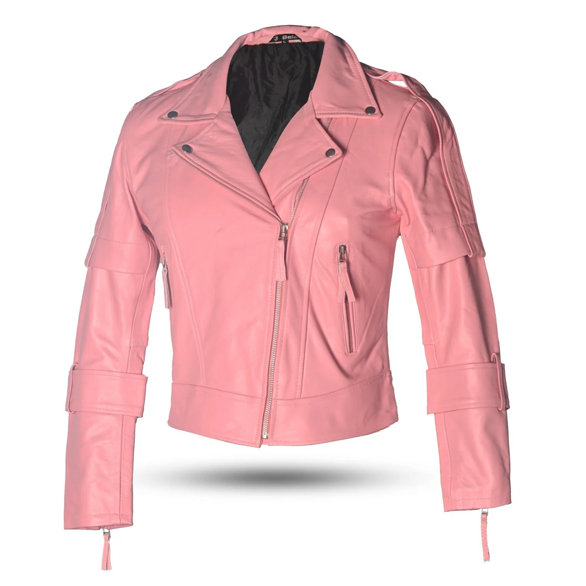 GIACCA IN PELLE MODA ROSA BELA-ROSE LADY