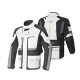 BELA - TRANSFORMER 3IN1 HOMBRE MOTO TEXTILE CHAQUETA ICE GRIS NEGRO