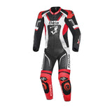 BELA X Race 2-teiliger Motorradanzug Schwarz Weiß Rot