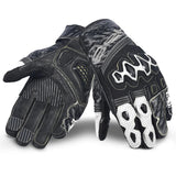 Guanti corti BELA Armour Pro neri bianchi