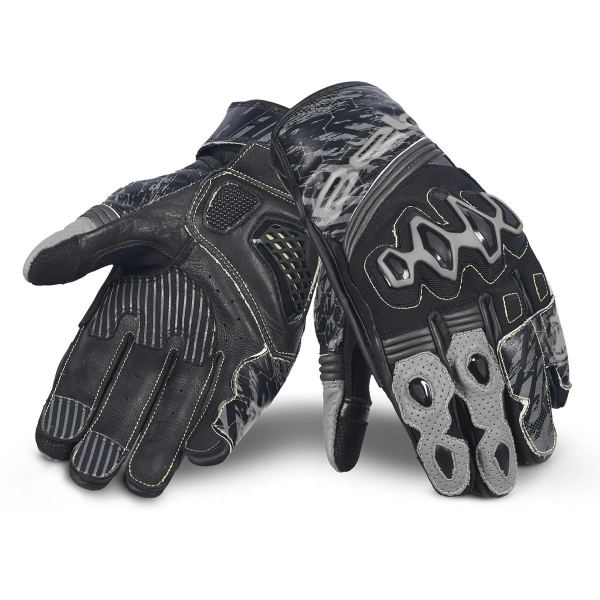 Gants BELA Armor Pro courts noirs