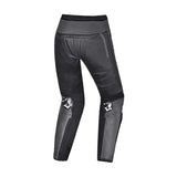 BELA BEAST Herren-Lederhose Schwarz Anthra Weiß