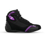 BELA KIVA LADY URBAN BOTAS DE MOTO NEGRO FUSCHIA