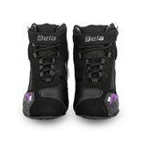 BELA BOTAS PIEL KIVA LADY NEGRO PURPURA