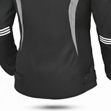 BELA BRADLEY DAMEN-TEXTILJACKE, SCHWARZ UND GRAU