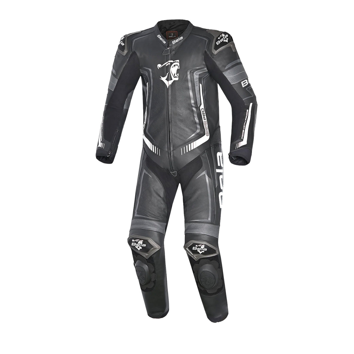 BELA 1-PC Combinaison Beast Noir/Gris Foncé/Blanc