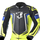 BELA - Tuta Beast 2 pezzi nera bianca fluorescente gialla blu