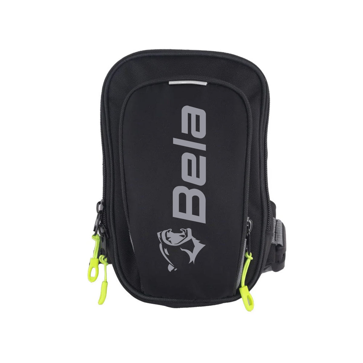 BELA - Black Biker Textile Bag - /One Size
