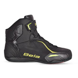 BELA Botas Jet Evo Piel Man Negro/Amarillo Flour