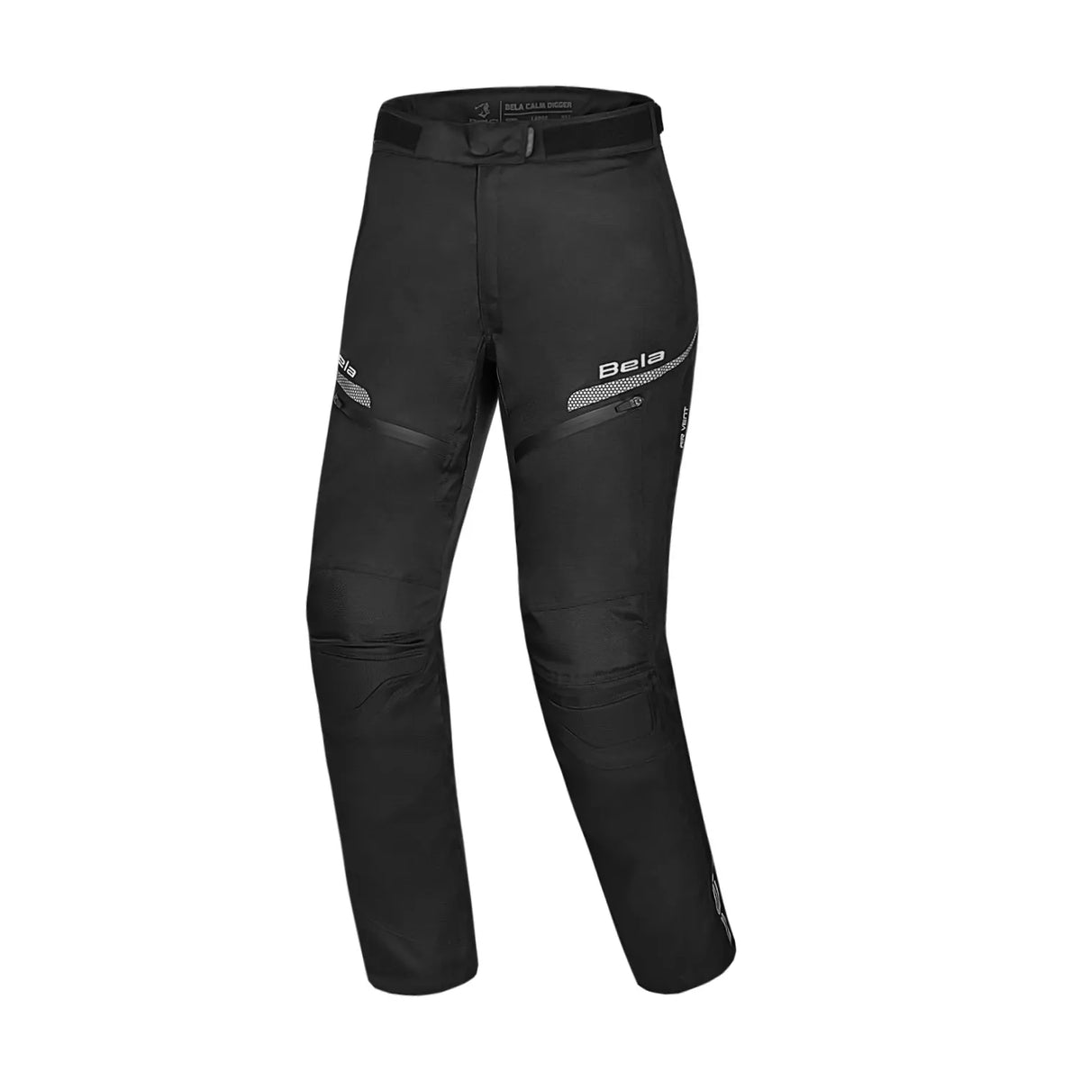 BELA CALM DIGGER PANTALON DE MOTO MUJER 32L NEGRO