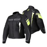 BELA - Veste textile Rebel RiderLady Noir/Jaune fluo