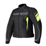 BELA - Veste textile Rebel RiderLady Noir/Jaune fluo