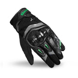 BELA DARING GUANTES DE MOTO DE TEXTIEL HOMBRE NEGRO VERDE