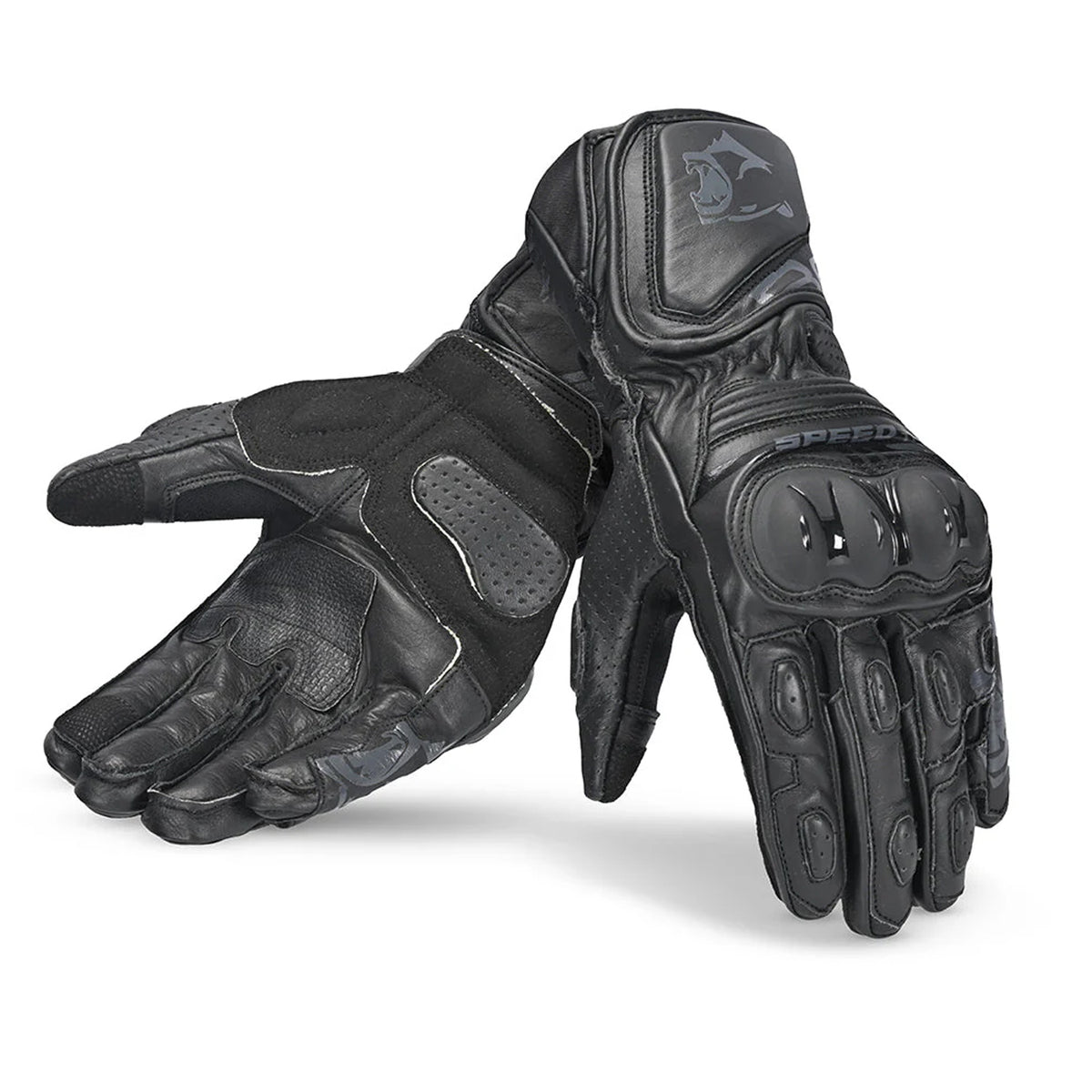BELA - Gants Lemox en cuir noir