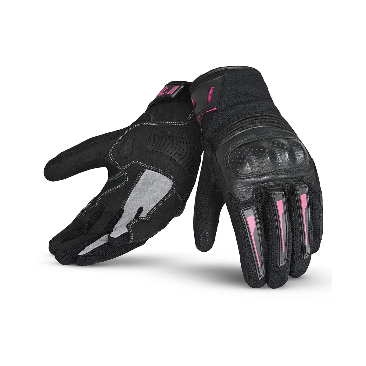 BELA - Drift Lady Textile Glove, Black/Pink