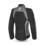 GIACCA MOTO DA DONNA BELA ELANUR NERA GRIGIA