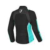 BELA ELANUR DAMEN MOTORRADJACKE SCHWARZ TÜRKIS