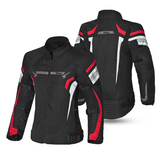 BELA - HIGHLAND Damenjacke Schwarz/Eis/Rot