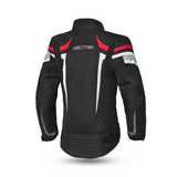 BELA - HIGHLAND Damenjacke Schwarz/Eis/Rot