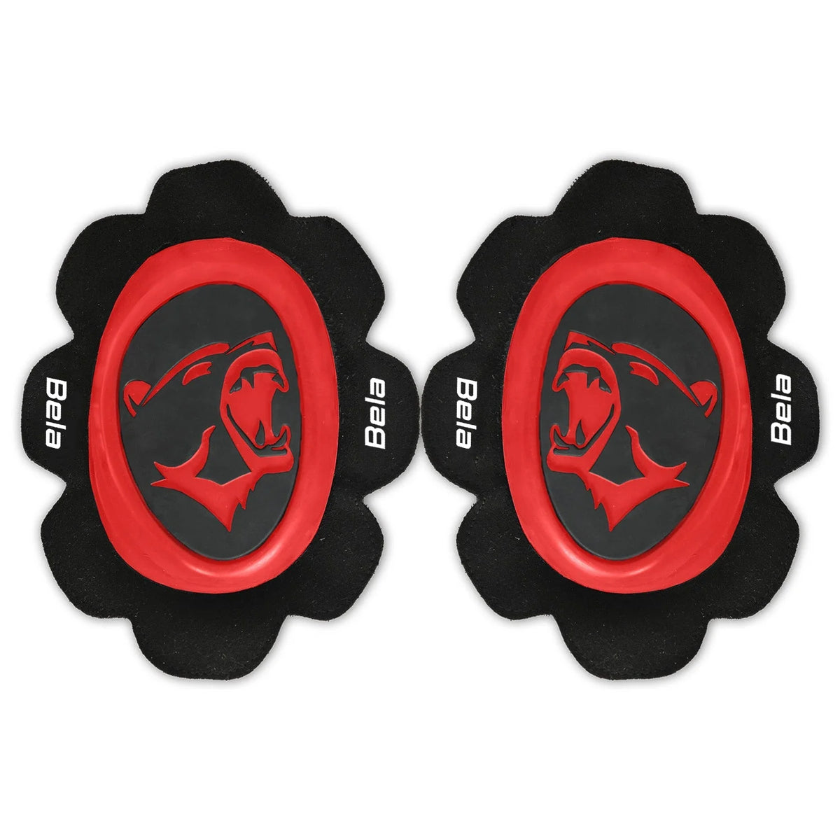 BELA KNEE SLIDER NERO ROSSO