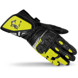 BELA LEMOX GUANTES DE MOTO CARRERAS HOMBRE NEGRO BLAN AMAR