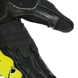 BELA LEMOX GUANTES DE MOTO CARRERAS HOMBRE NEGRO BLAN AMAR