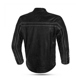 BELA NIGHT HAWK HOMBRE MOTO VINTAGE PIEL CHAQUETA NEGRO GRIS