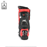 BELA RACE PRO (R-6) BOTAS DE MOTO DE RACING PIEL NEGRO BLANCO ROJO