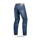 BELA RIO Herrenjeans, Größe 34L, Batikblau