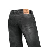 BELA RIO Herrenjeans, Größe 32L, Schwarz, Batikmuster