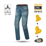 BELA ROCKER Herren-Jeans in Hellblau