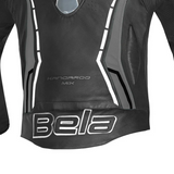 BELA ROCKET CHAQUETA DE MOTO DE HOMBRE PIEL NEGRO ANTHIRA